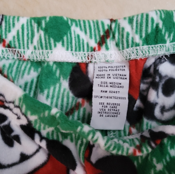 Disney Mickey and Minnie Mouse Mens Christmas Family Matching Pajamas-Medium - Picture 6 of 8